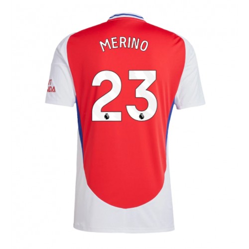 Dres Arsenal Mikel Merino #23 Domaci 2024-25 Kratak Rukav